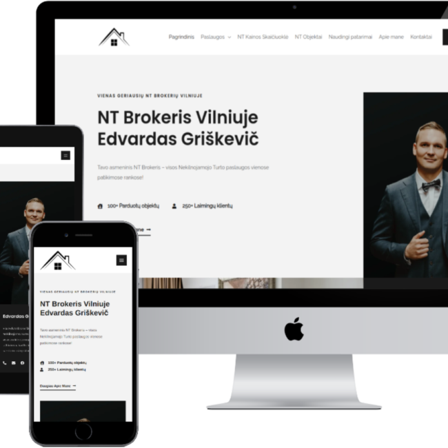 NT brokerio svetainė